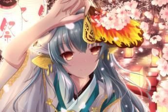 Картинка аниме fate stay+night взгляд фон девушка