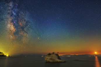 Картинка природа восходы закаты простор