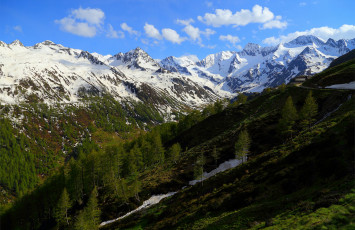 Картинка природа горы простор