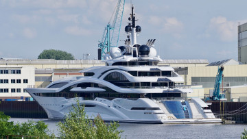 Картинка al+lusail корабли Яхты яхта