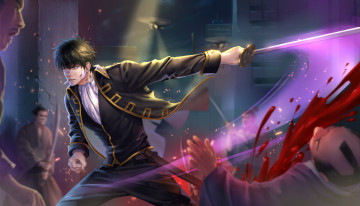 Картинка аниме gintama гинтама