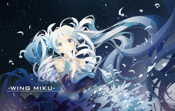 Картинка аниме vocaloid девушка