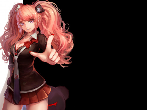 Обои картинки фото аниме, danganronpa, девушка