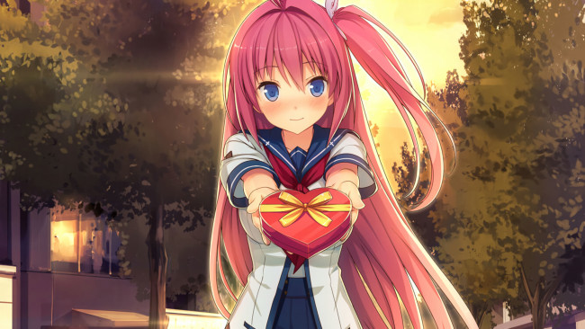 Обои картинки фото аниме, ao no kanata no four rhythm, Четыре, ритма, сквозь, синеву