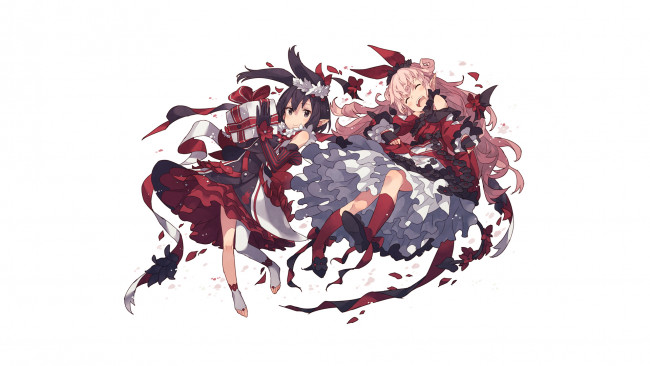 Обои картинки фото аниме, unknown,  другое , девушки