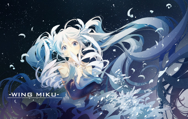 Обои картинки фото аниме, vocaloid, девушка