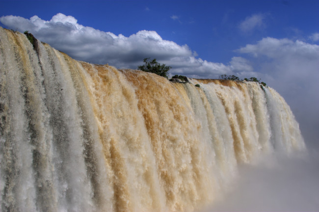 Обои картинки фото природа, водопады, простор