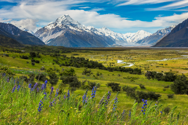 Обои картинки фото природа, горы, простор