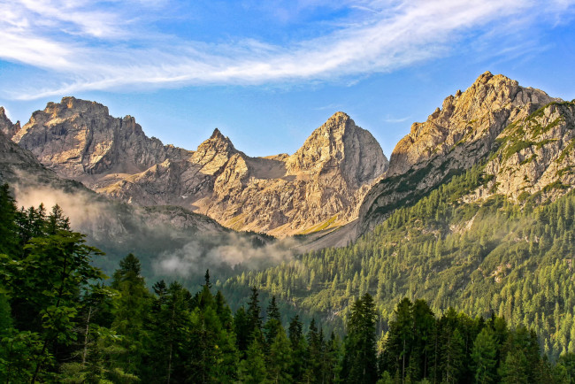 Обои картинки фото природа, горы, простор