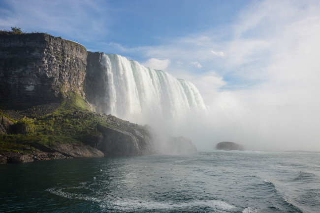 Обои картинки фото природа, водопады, простор