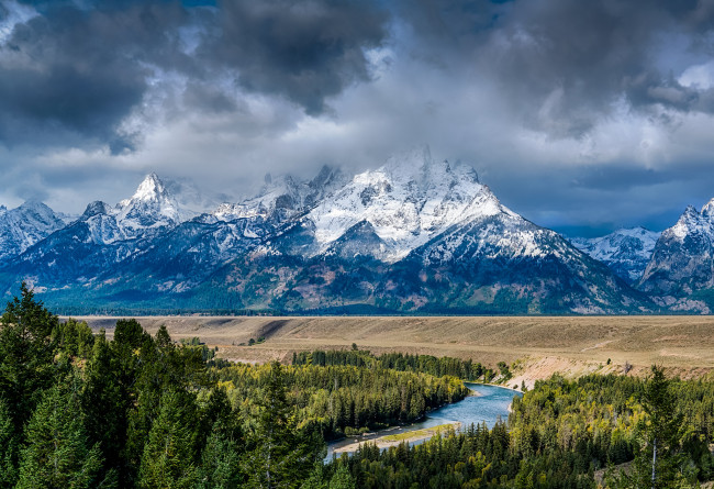 Обои картинки фото природа, горы, простор