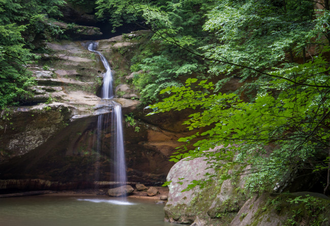 Обои картинки фото природа, водопады, простор