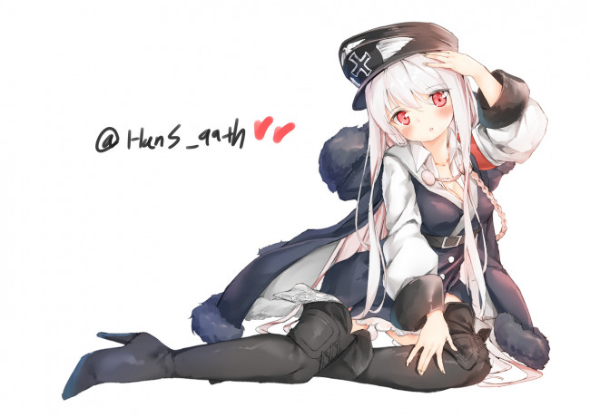 Обои картинки фото аниме, girls frontline, girls, frontline, kar98k