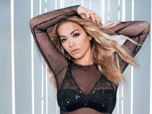 Картинка музыка rita+ora белье топ тату блондинка певица