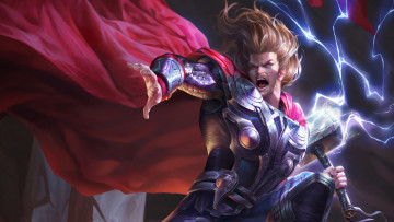 Картинка рисованное кино thor