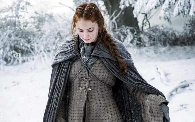 Обои картинки фото кино фильмы, game of thrones , сериал, sansa, stark, sophie, turner
