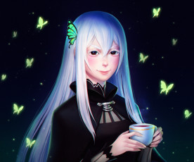 Картинка аниме re +zero+kara+hajimeru+isekai+seikatsu жизнь в альтернативном мире с нуля