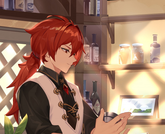 Обои картинки фото аниме, genshin impact, genshin, impact