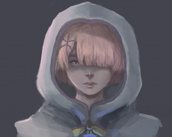 Обои картинки фото аниме, re,  zero kara hajimeru isekai seikatsu, жизнь, в, альтернативном, мире, с, нуля