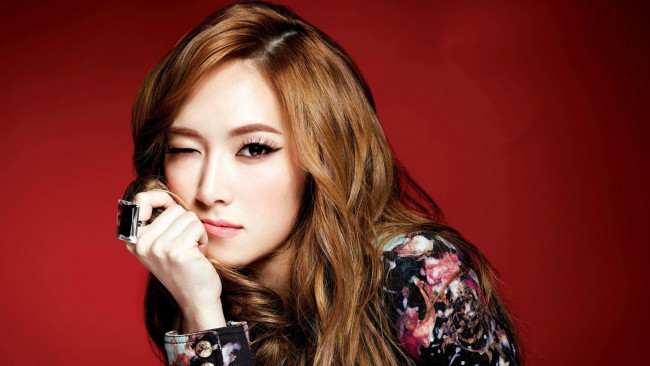 Обои картинки фото музыка, girls generation , snsd, лицо, прищур, кольцо, jessica, jung