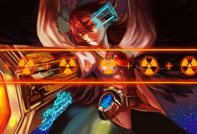 Обои картинки фото аниме, touhou, девушка