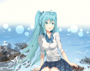 Картинка аниме vocaloid вокалойд