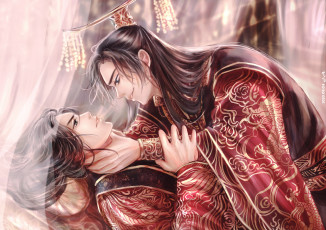 Картинка аниме the+husky+and+his+white+cat+shizun the husky and his white cat shizun