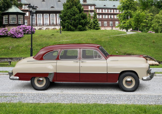 Картинка зим автомобили газ автомобиль м- 12 классика ретро