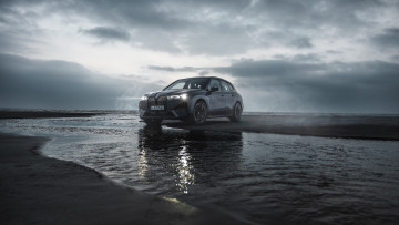 Картинка 2023+bmw+ix+м60 автомобили bmw 2023 ix m60 620hp электромобиль кроссовер новинки авто