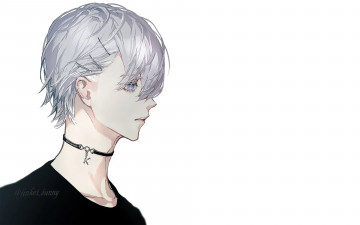 Картинка аниме unknown +другое+ парень лицо