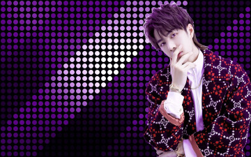 Картинка мужчины wang+yi+bo актер певец куртка украшения