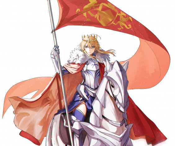 Обои картинки фото аниме, fate, stay night,  grand order,  apocrypha, судьба, великая, компания