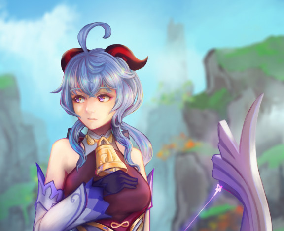 Обои картинки фото аниме, genshin impact, genshin, impact