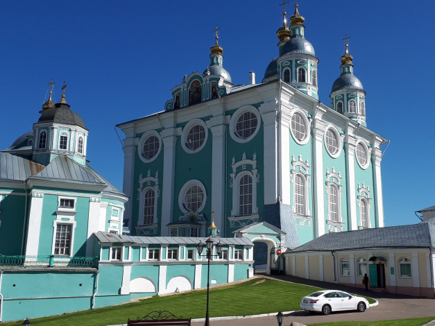 Обои картинки фото успенский собор смоленск, города, - православные церкви,  монастыри, успенский, собор, смоленск, россия, храм, православие