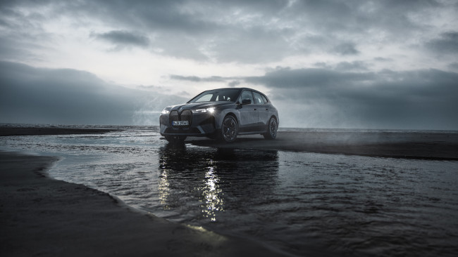 Обои картинки фото 2023 bmw ix м60, автомобили, bmw, 2023, ix, m60, 620hp, электромобиль, кроссовер, новинки, авто