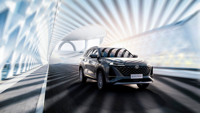 Обои картинки фото автомобили, changan, сhangan, cs75, plus, s, джип, китай, новинки