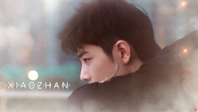 Обои картинки фото мужчины, xiao zhan, актер, лицо