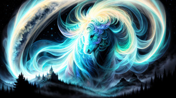 Картинка фэнтези существа нейросети графика нейроарт ai art нейронные сети рисунки нейро искусство