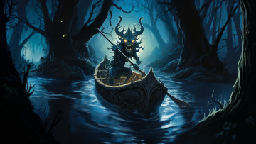 Картинка фэнтези существа нейросети графика нейроарт ai art нейронные сети рисунки нейро искусство