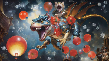 Картинка фэнтези существа нейросети графика нейроарт ai art нейронные сети рисунки нейро искусство