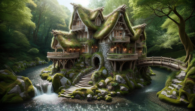 Обои картинки фото фэнтези, замки, нейросети, графика, нейроарт, ai, art, нейронные, сети, рисунки, нейро, искусство