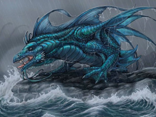 Картинка фэнтези драконы