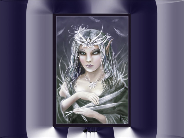 Обои картинки фото obsession, by, quantumsuz, фэнтези, эльфы