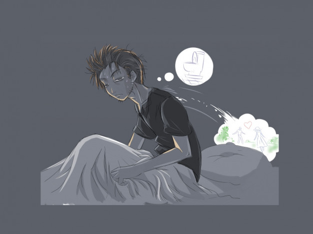 Обои картинки фото the, commercial, break, of, dreams, рисованные, люди