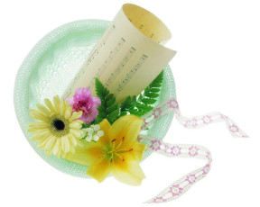 обоя цветы, разные, вместе