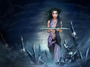 Картинка фэнтези девушки