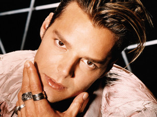 обоя ricky, martin, музыка