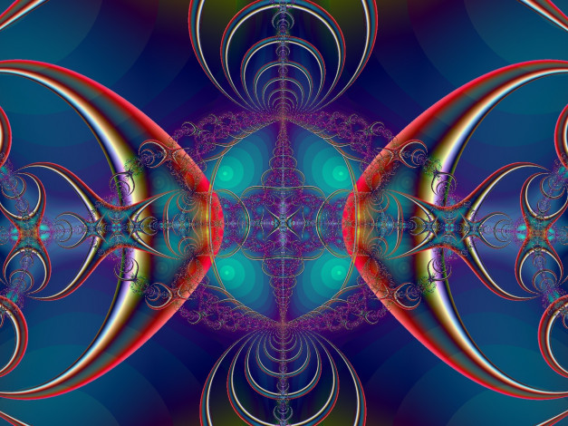 Обои картинки фото 3д, графика, fractal, фракталы, фон, узор