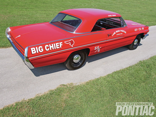 Обои картинки фото автомобили, pontiac, 1962-pontiac-super-duty-catalina