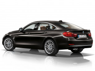 Картинка автомобили bmw luxury line f36 2014 темный 428i coupе gran